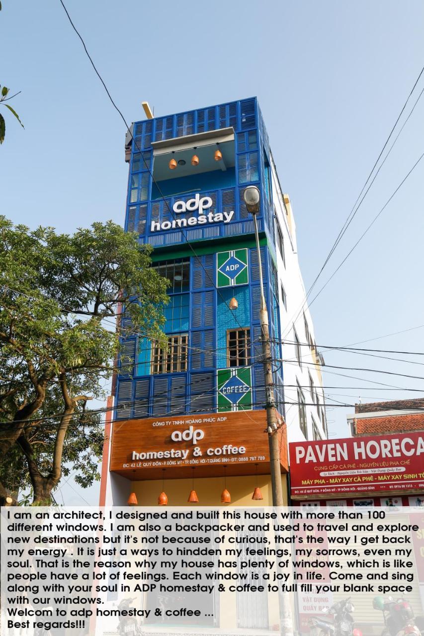 Adp Homestay & Coffee Dong Hoi Exterior foto